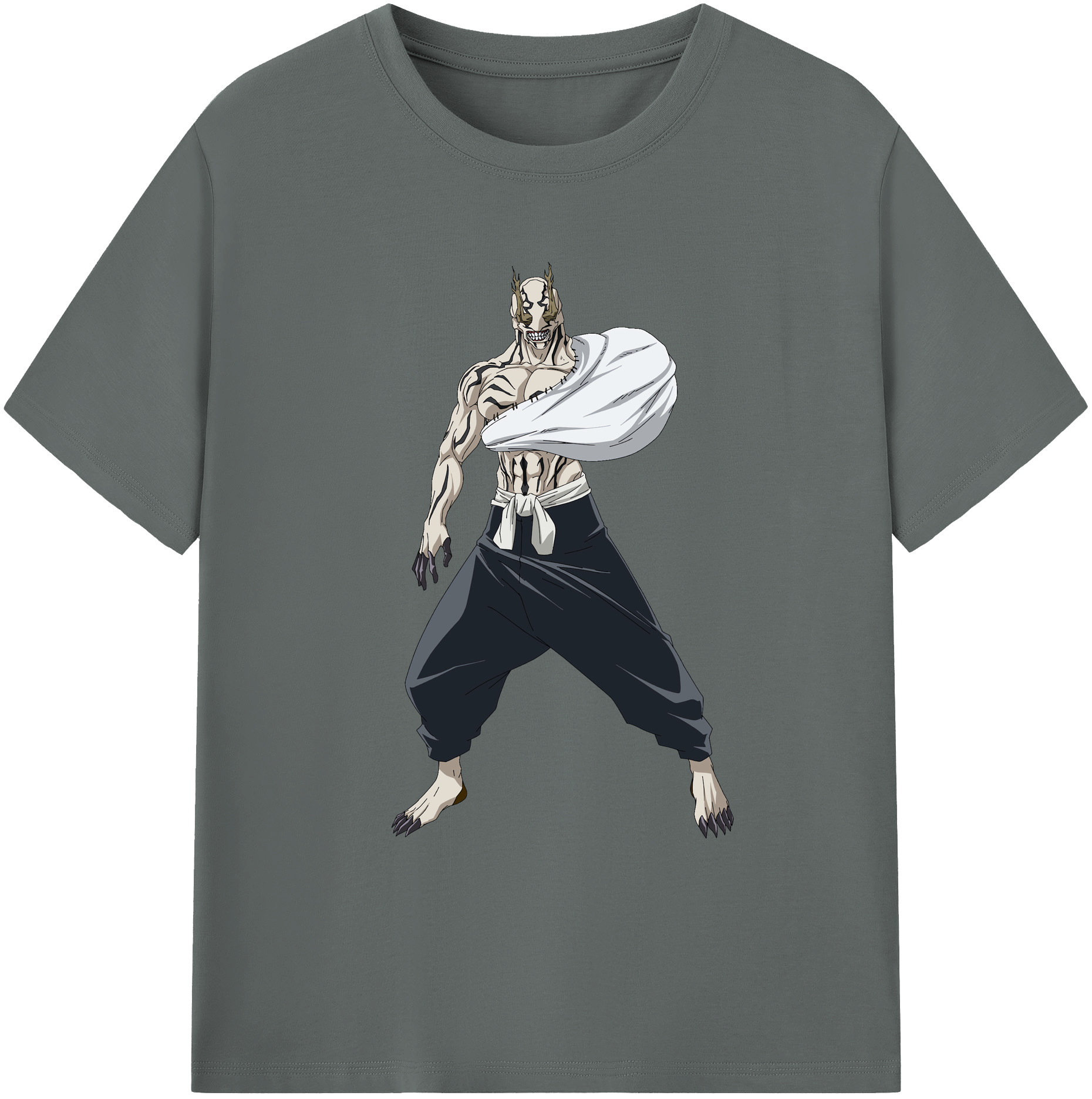 （画像用） 呪術廻戦 Jujutsu Kaisen 綿100％ メンズ半袖Tシャツ｜肌触りやわらか＆通気性